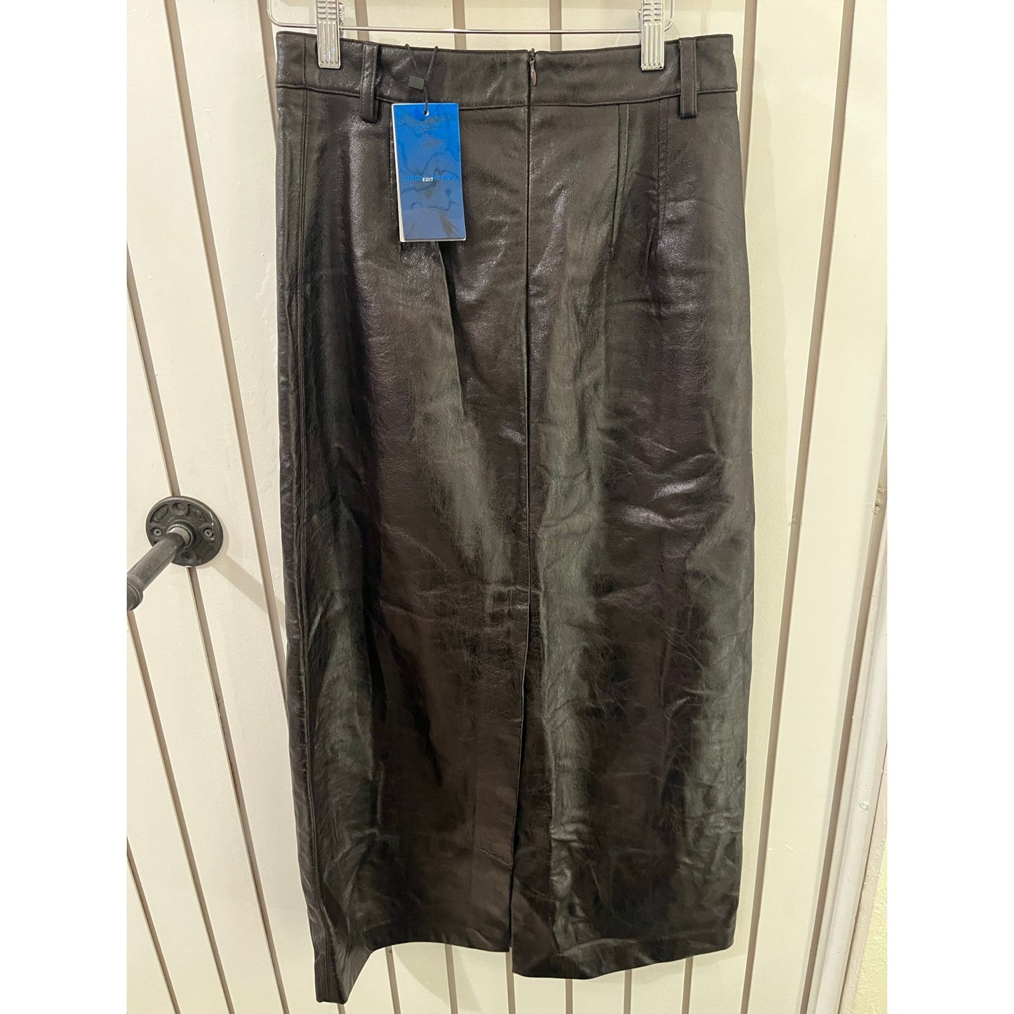 Urban Revivo Faux Leather Skirt