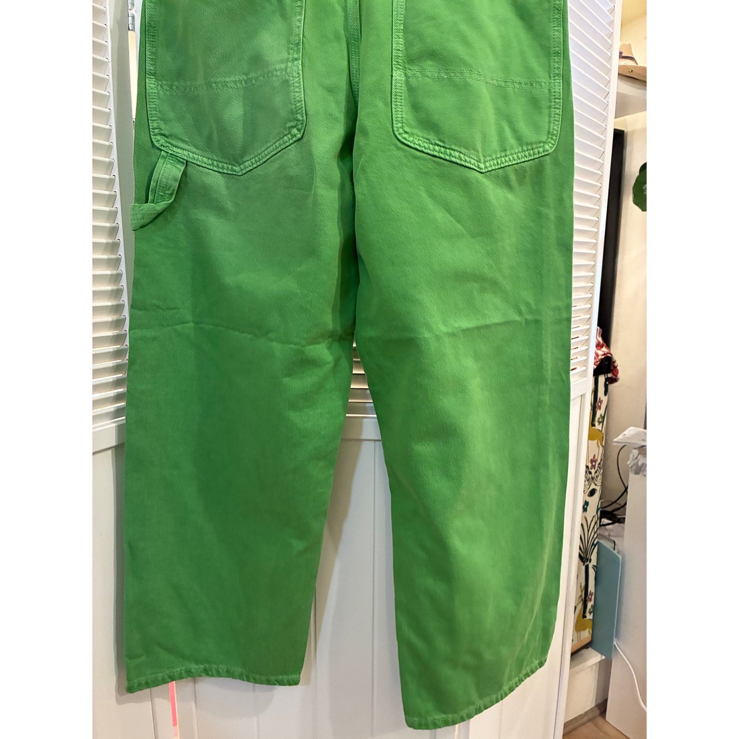 We the Free Free People Green Denim Jeans size 30