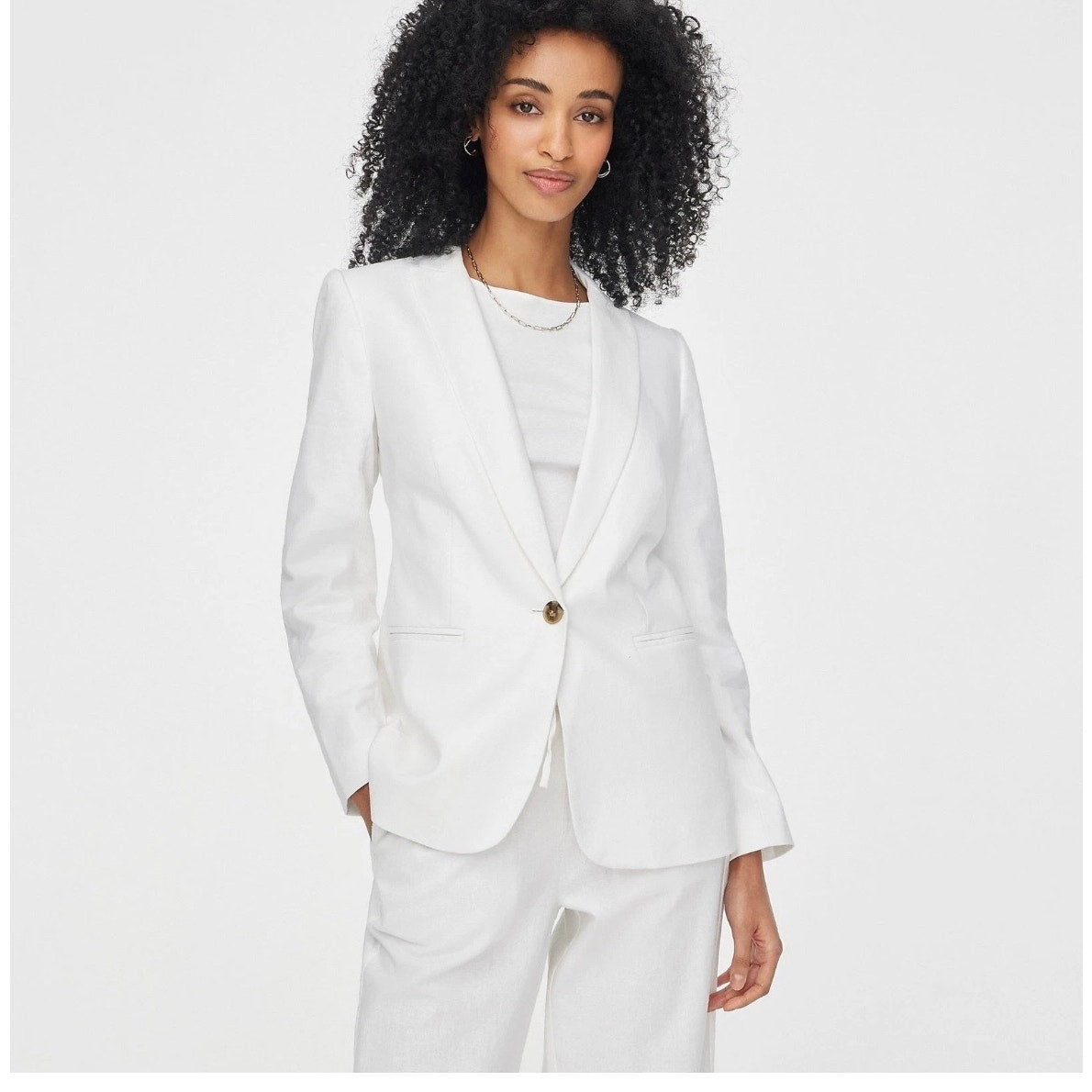 J Crew Linen Blazer