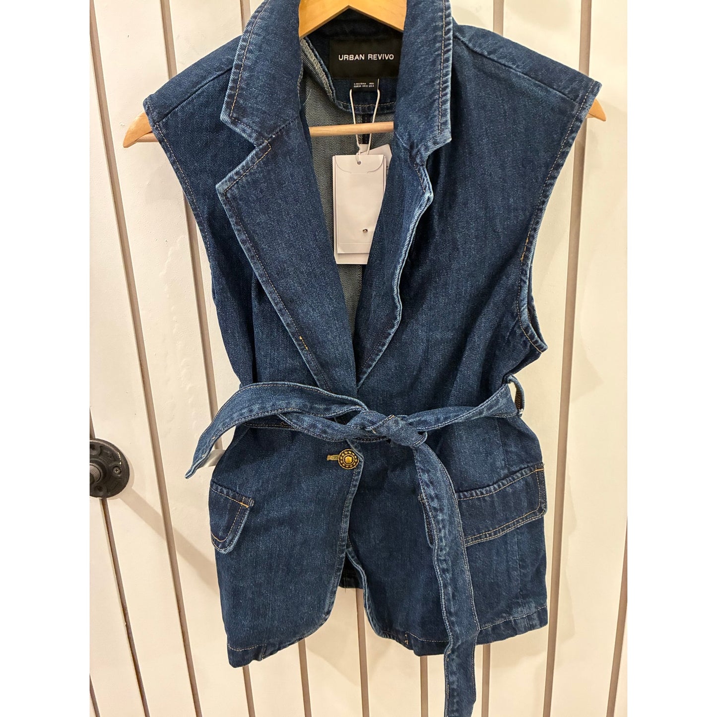 Urban Revivo Denim Vest Size 4