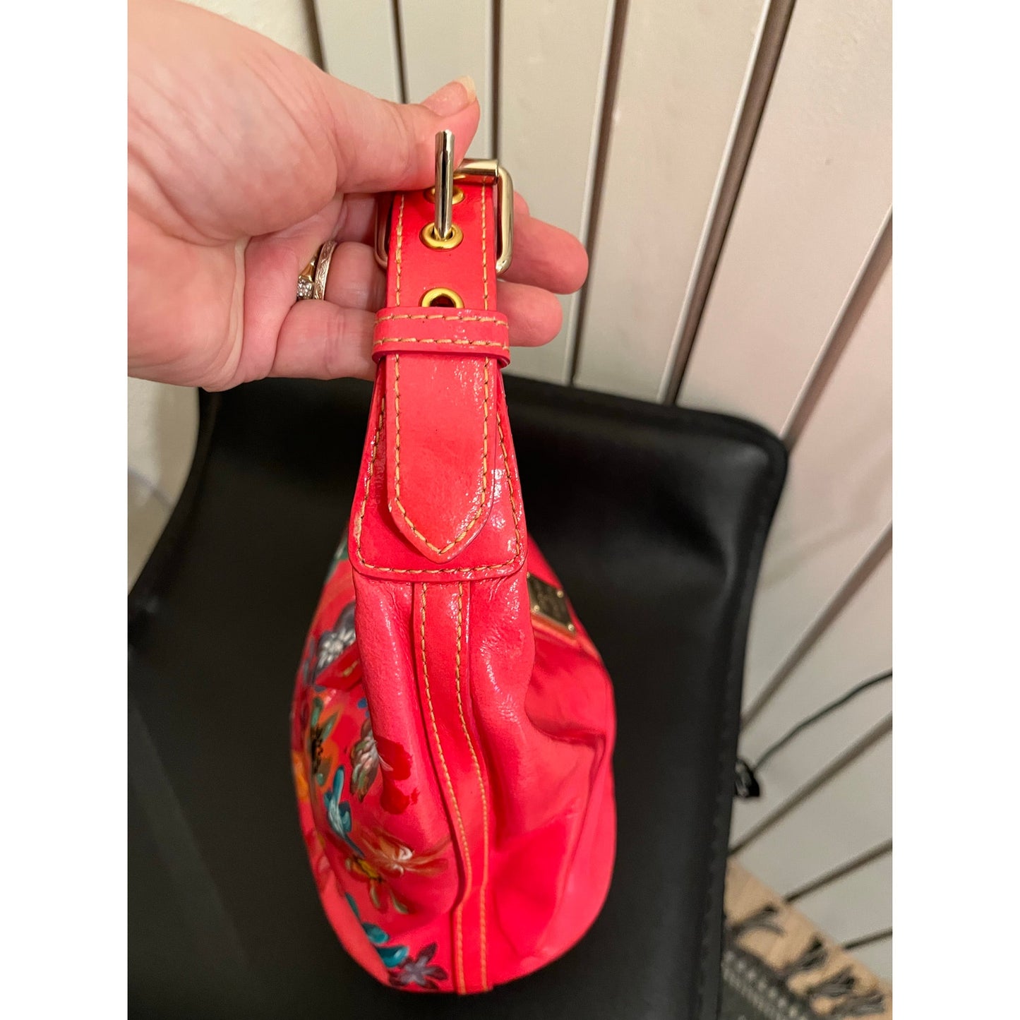 Dooney & Bourke Vintage Custom Hand Painted Bag