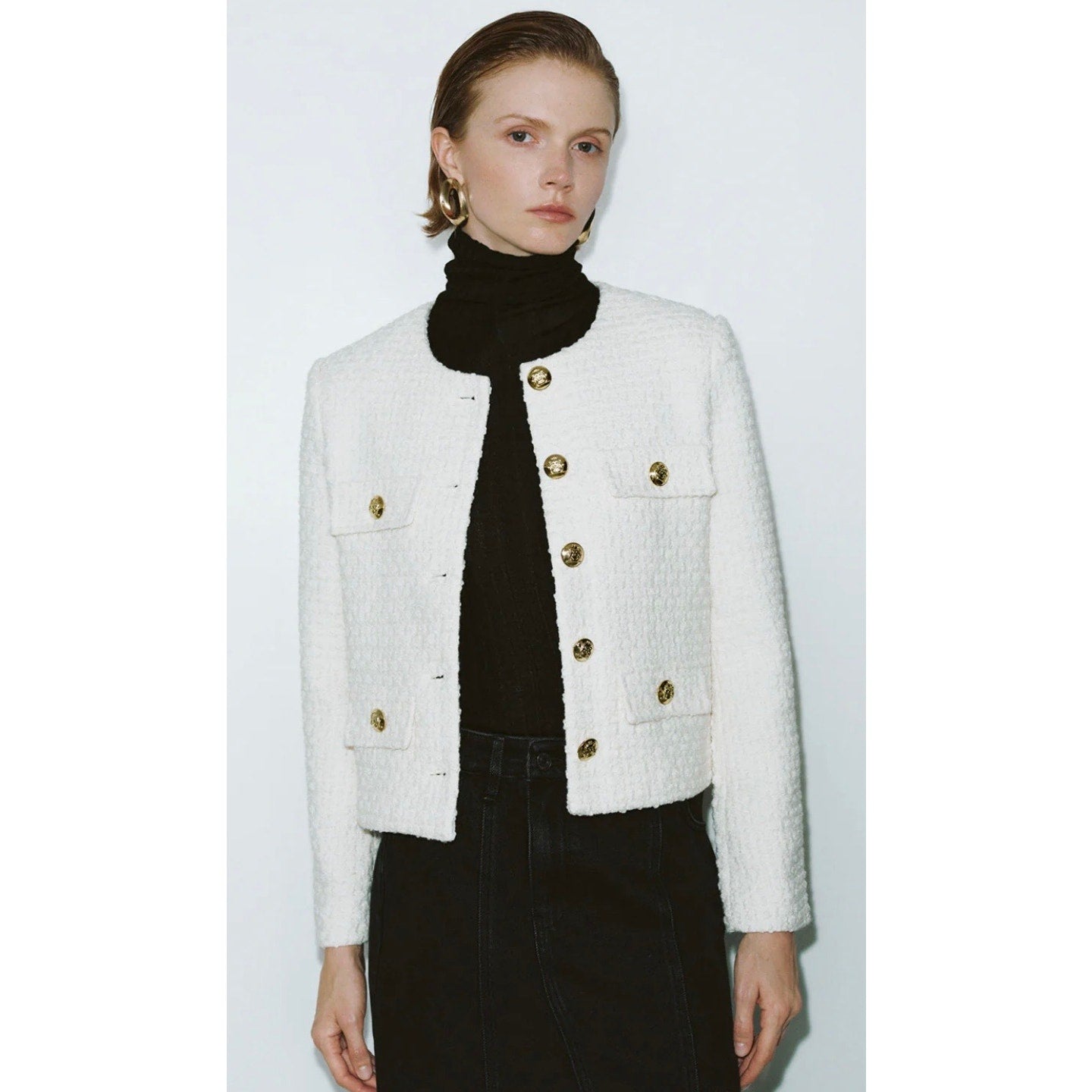 Urban Revivo Cream Blazer