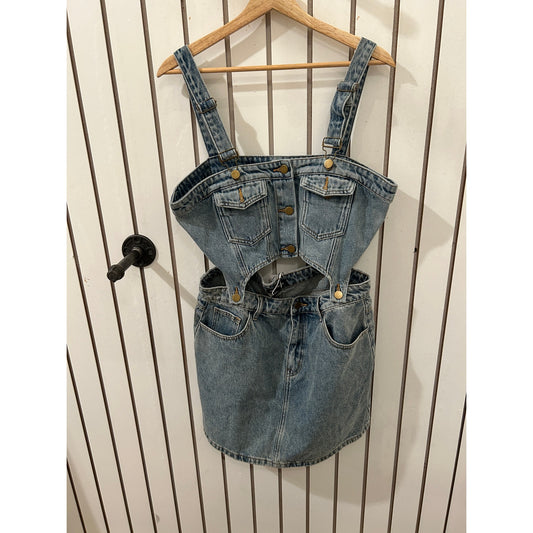 Urban Revivo Denim Dress Size XXL