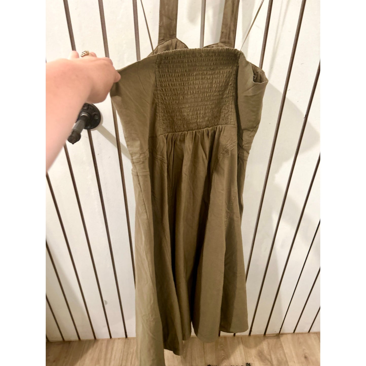 Anthropologie Zip-Front Corset Dress Size 2x