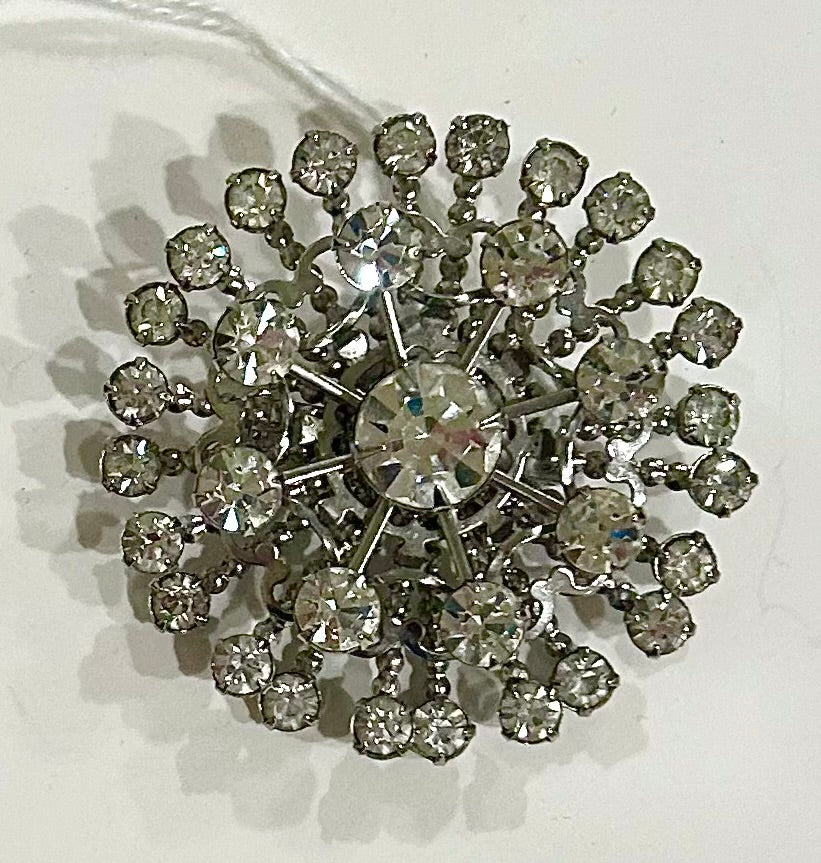 Vintage Rhinestone Brooch