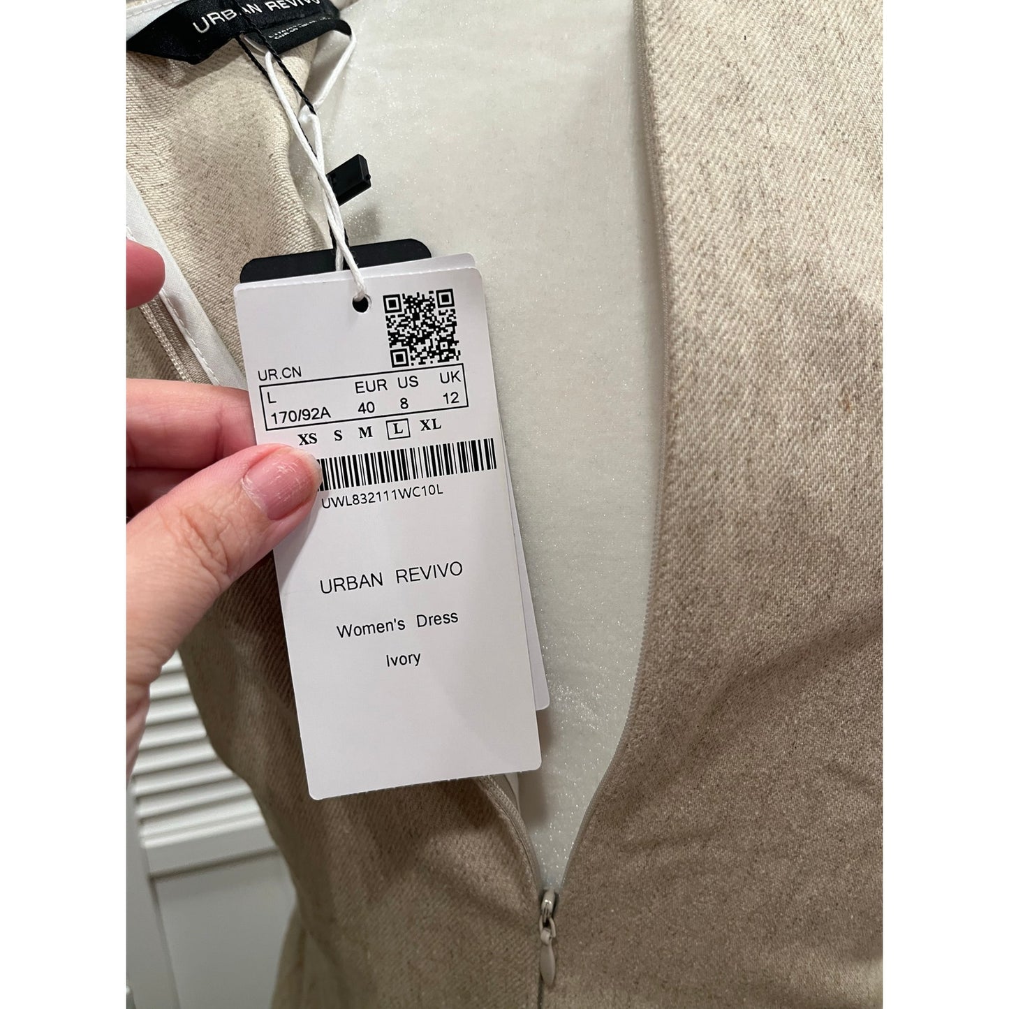 Urban Revivo Dress Tan New with Tags