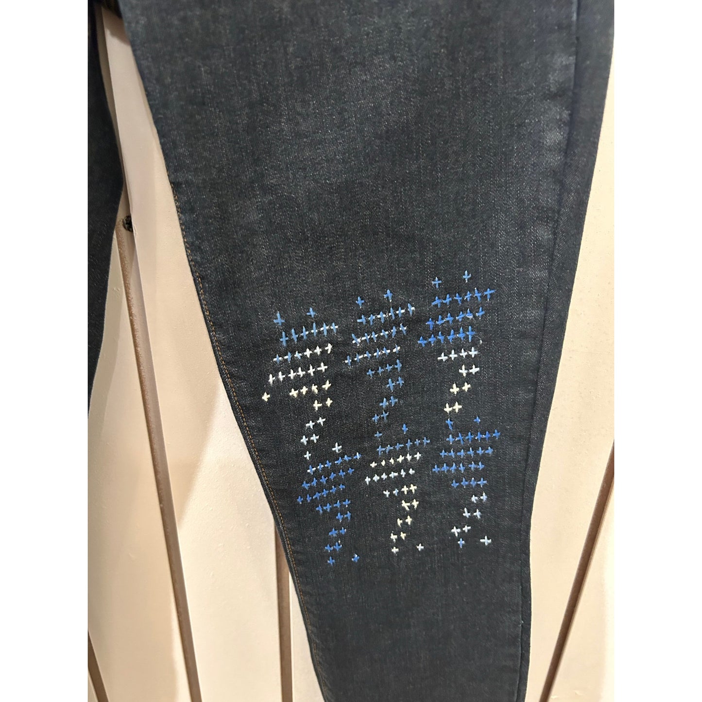 One-of-a-kind Embroidered L’Agence Size 25