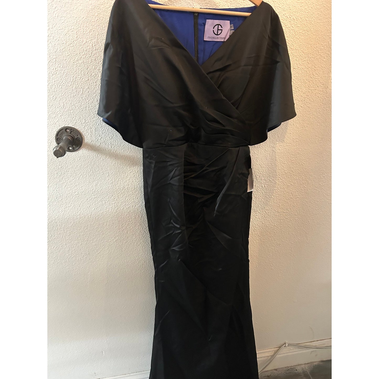 JS Collection Black Dress Size 8