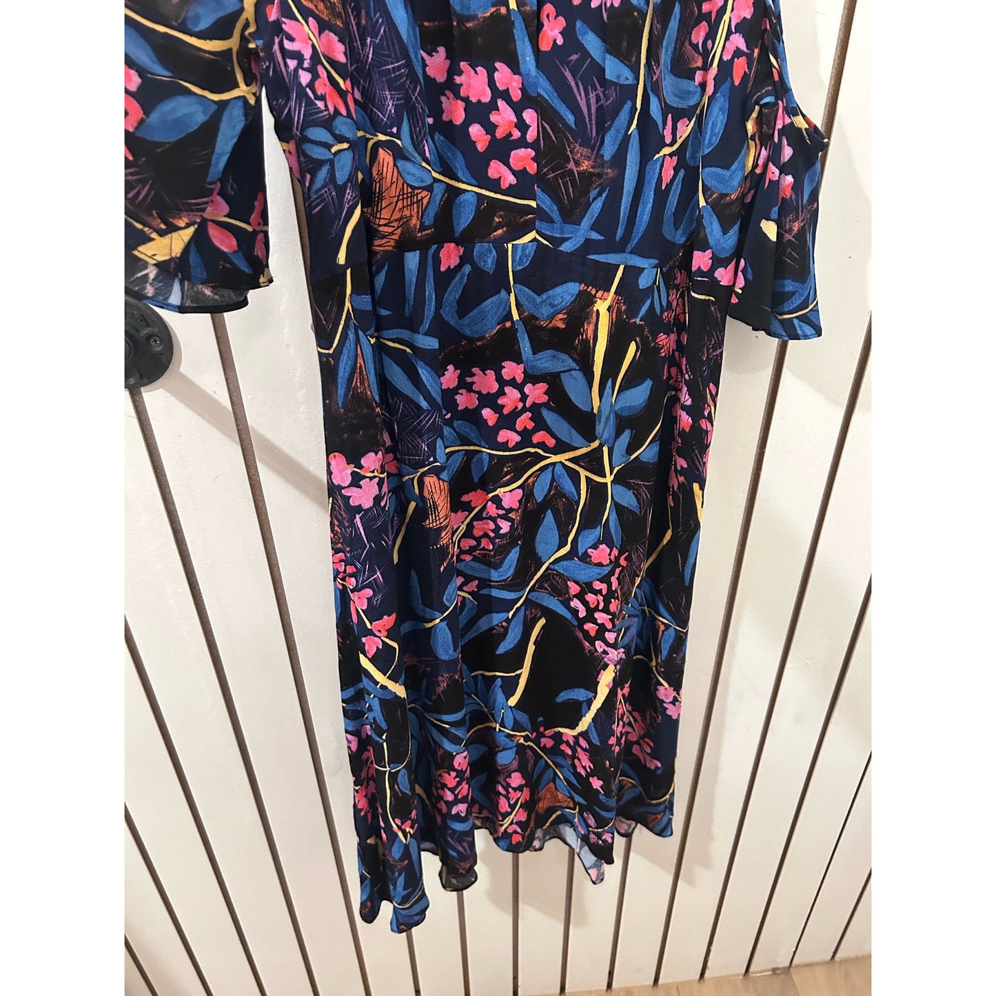 Anthropologie Maeve Elia Short Cold Shoulder Dress Size 4 NWOT