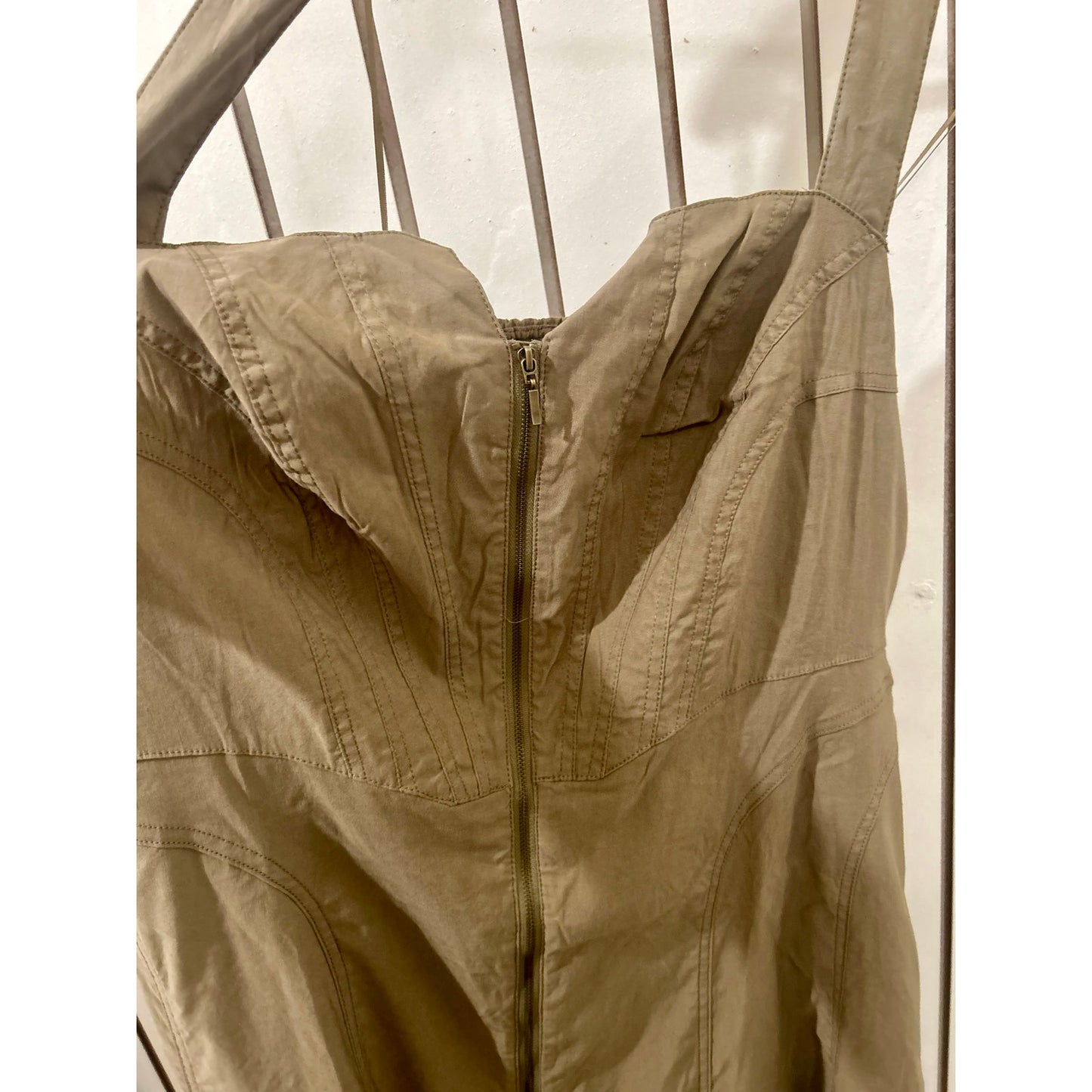 Anthropologie Zip-Front Corset Dress Size 2x