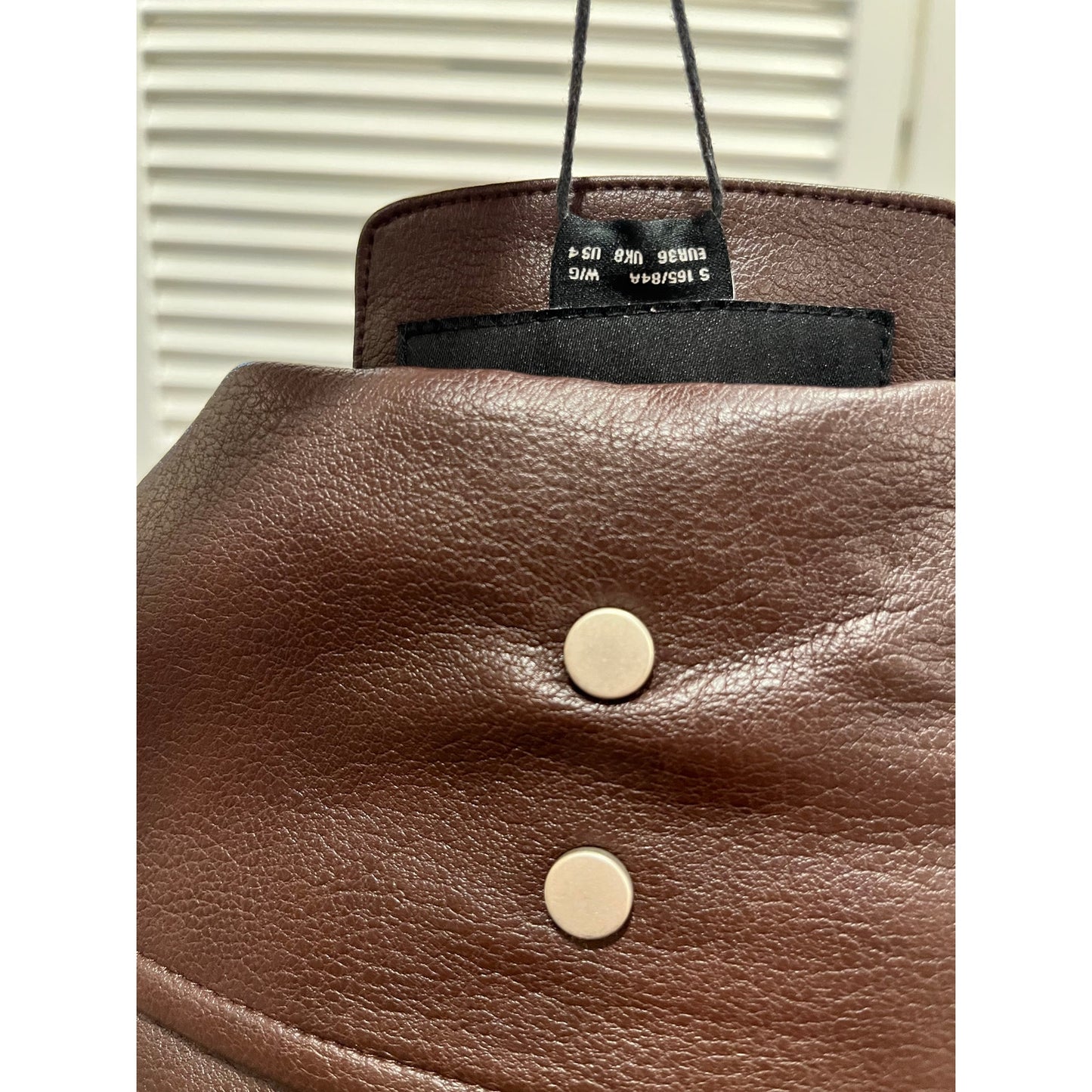 Urban Revivo Faux Leather Jacket