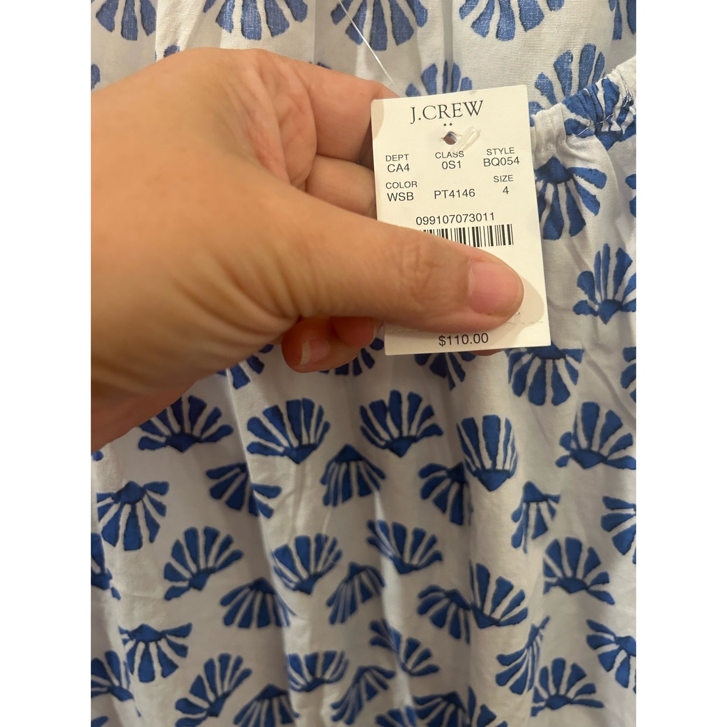 J Crew Dress Size 4 NWT