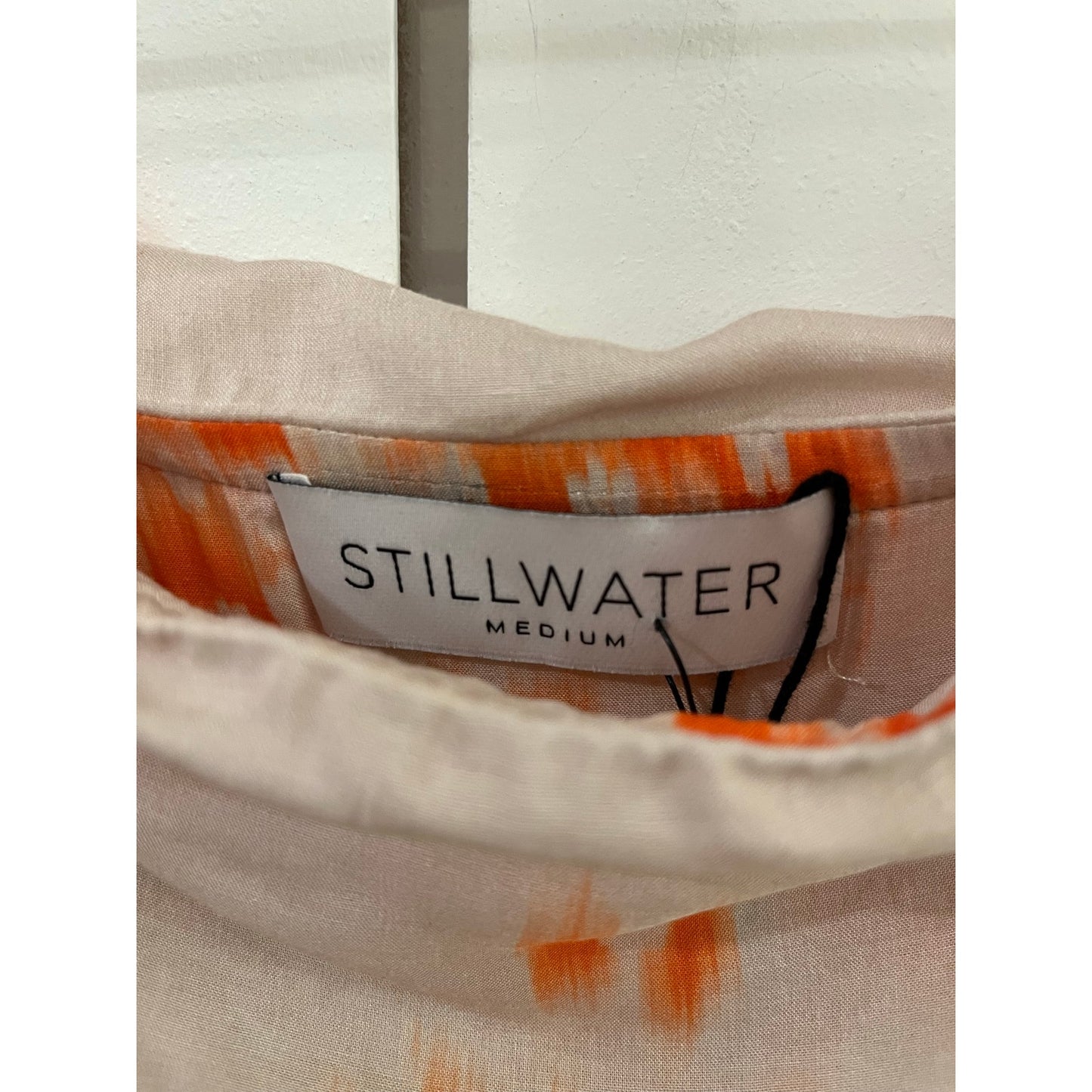 Stillwater Dress Tan and Orange Size M - Runs Small