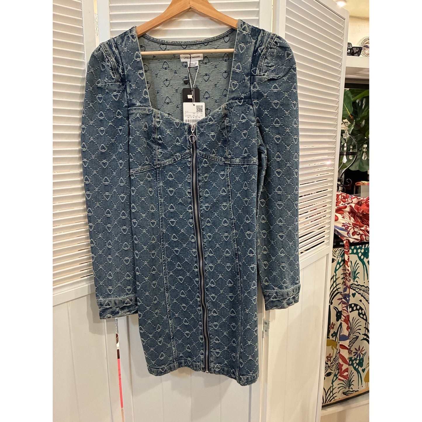 Urban Revivo Denim Dress Size L