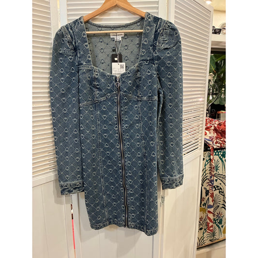 Urban Revivo Denim Dress Size L