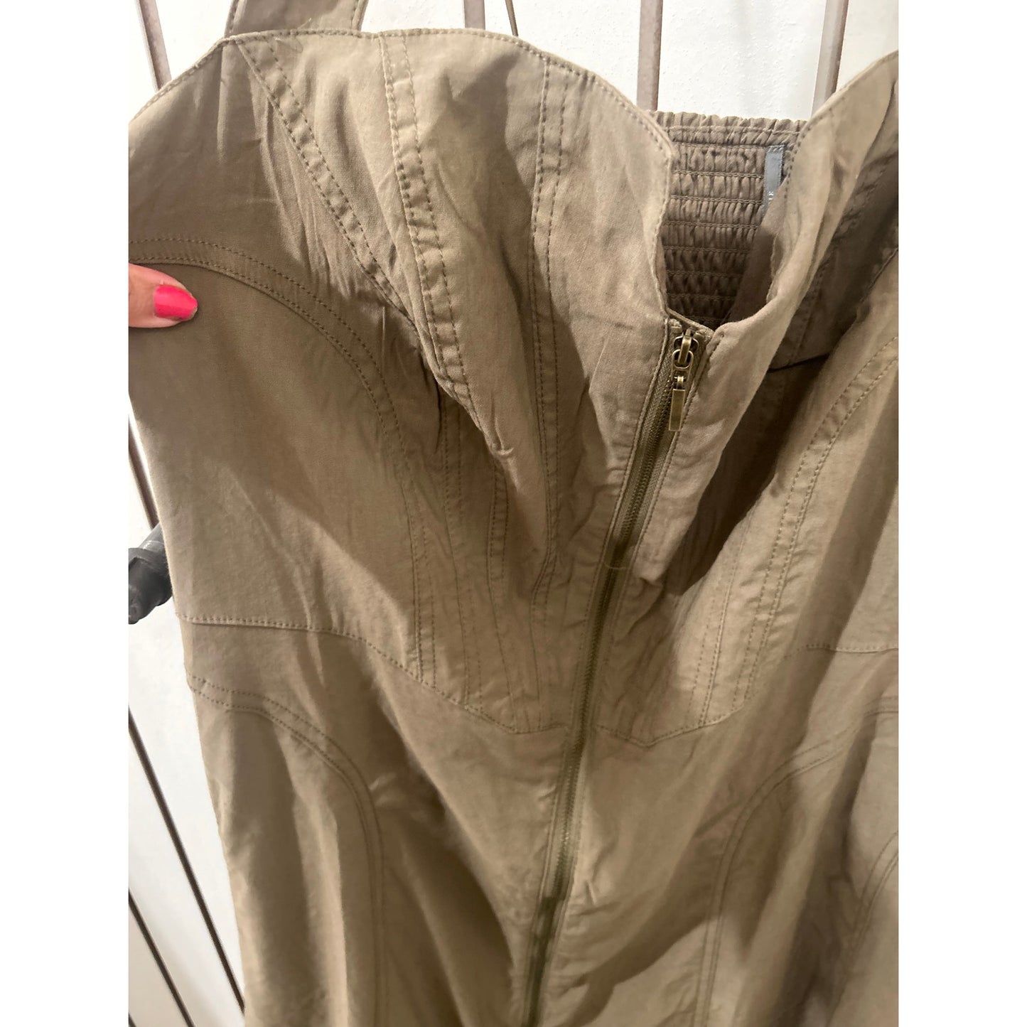 Anthropologie Zip-Front Corset Dress Size 2x
