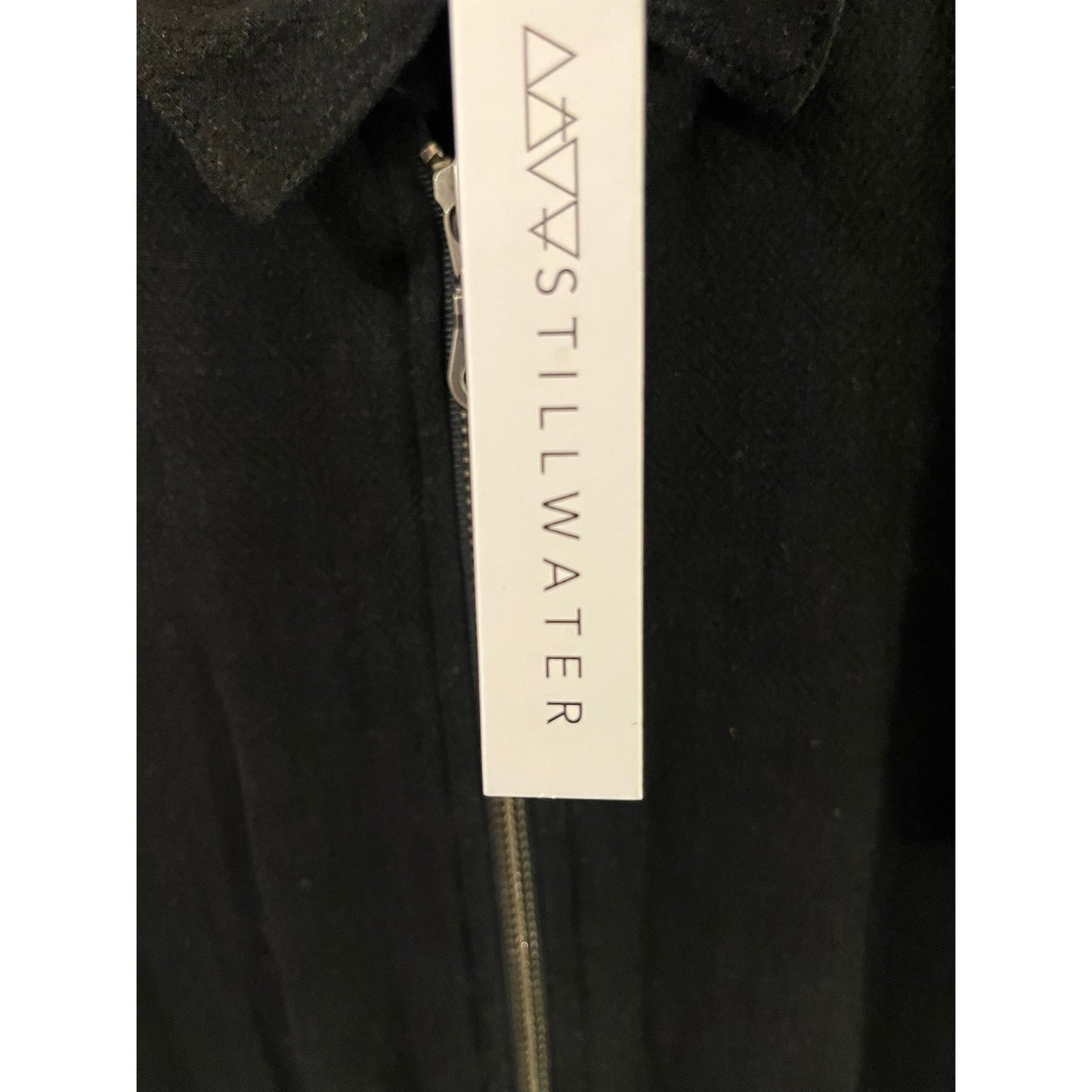 Stillwater Jumpsuit Black Zip Up SZ Large