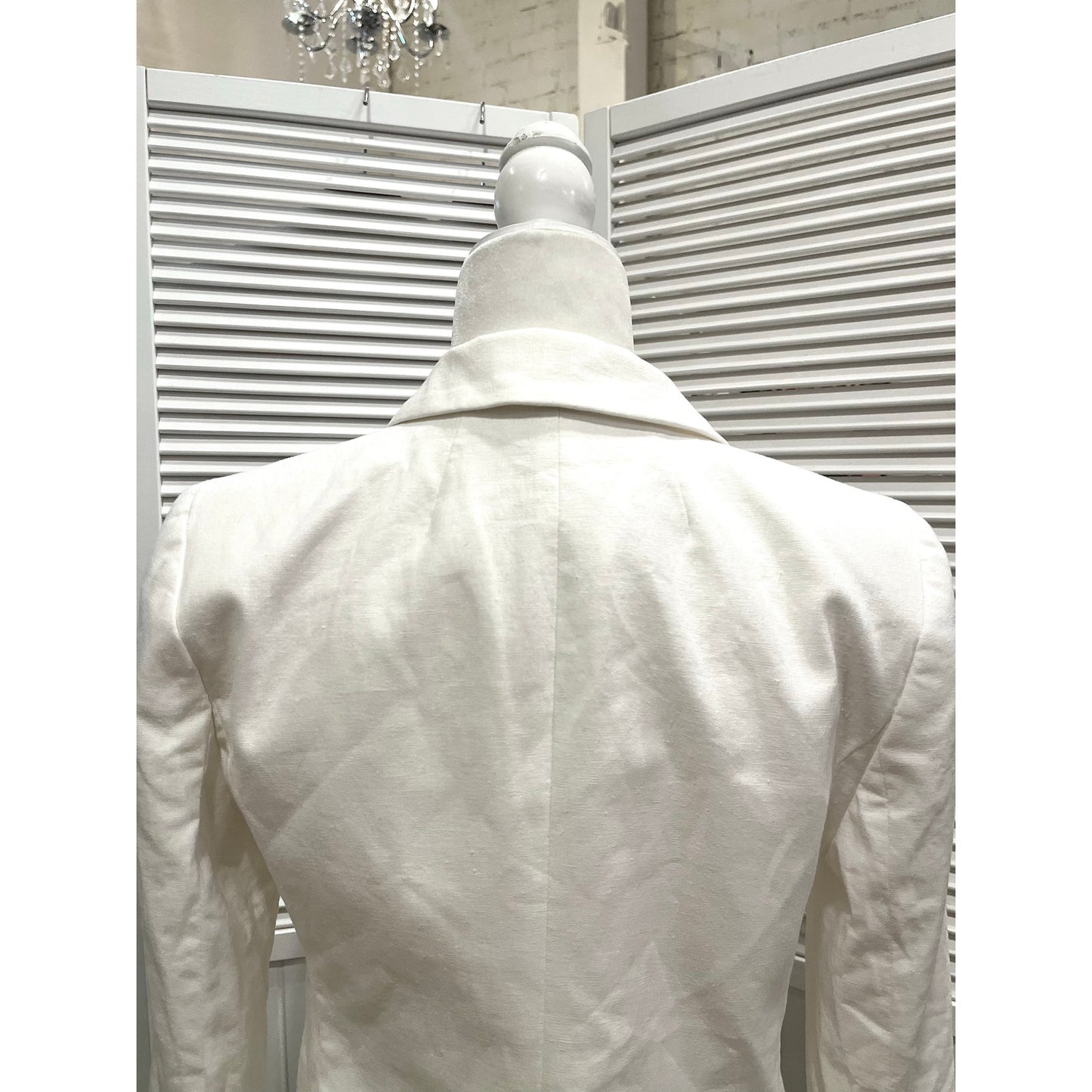 J Crew Linen Blazer