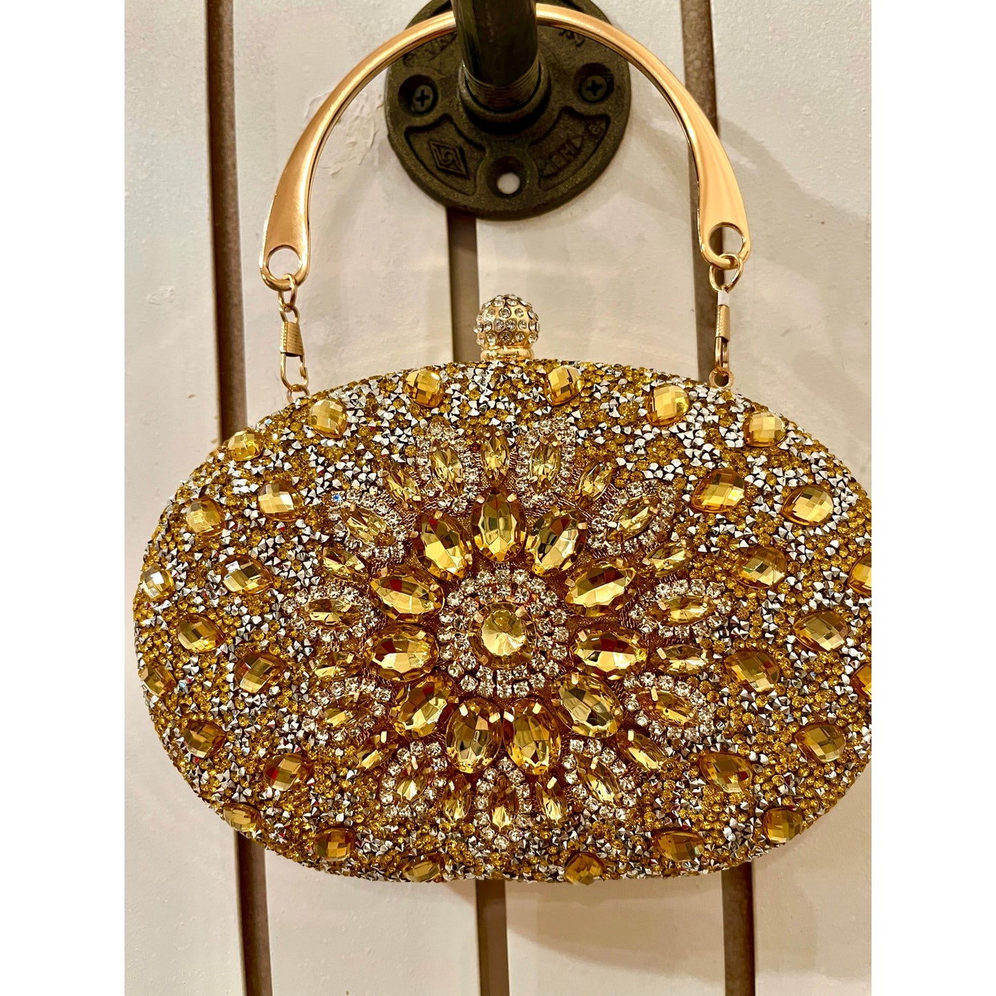 Ramla Evening Bag Gold