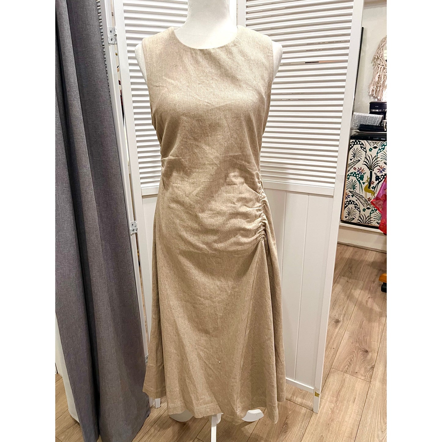 Urban Revivo Dress Tan New with Tags