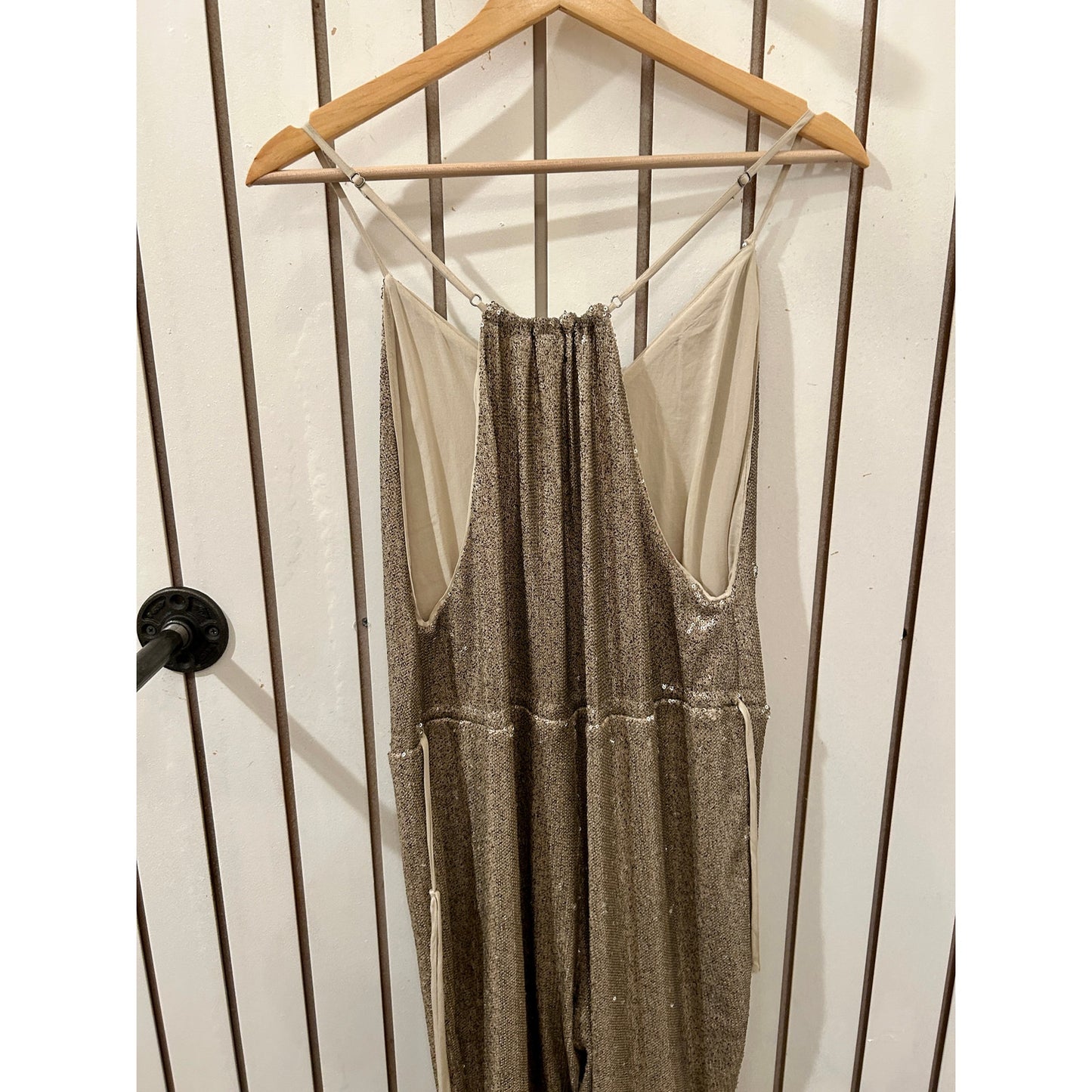 Free People Sequin Jumpsuit Size XS