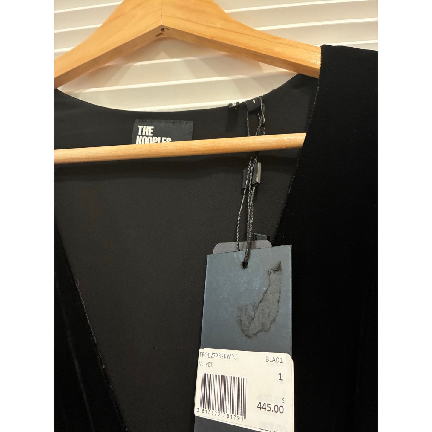The Kooples Velvet Dress Size 1
