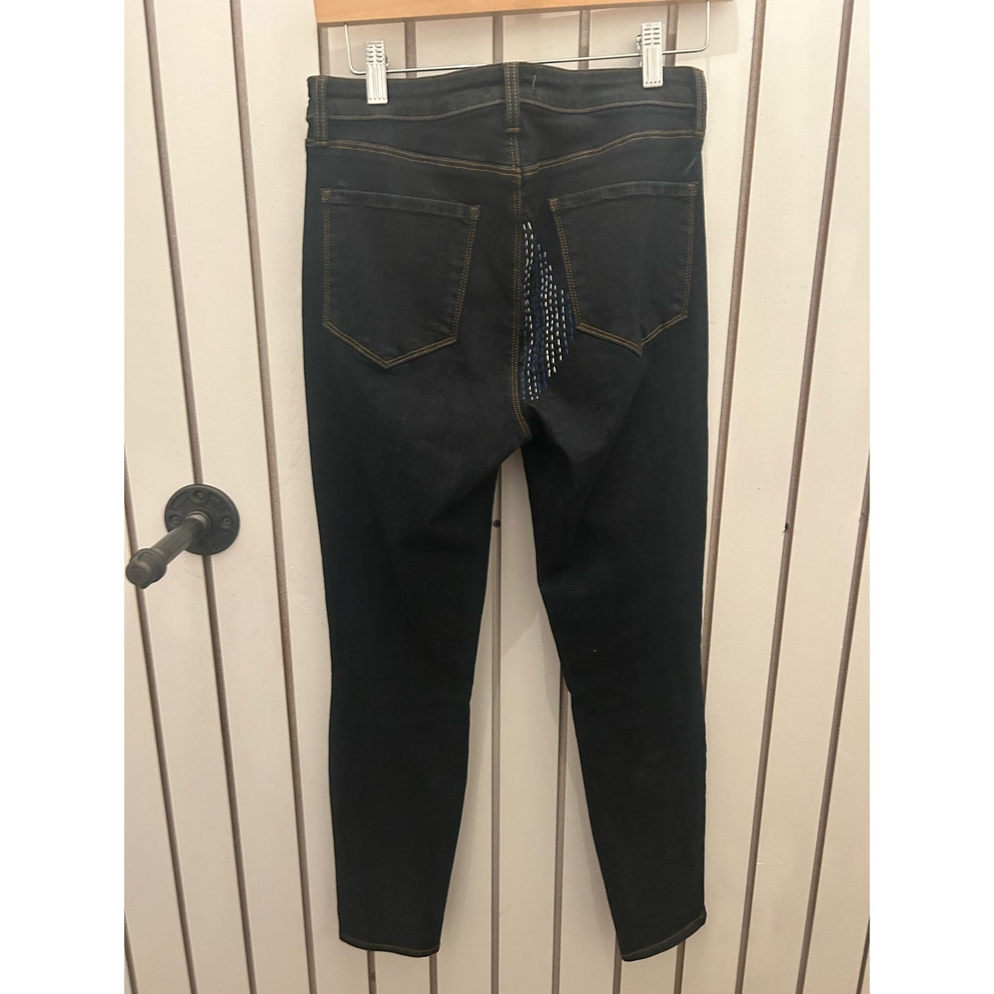 L’AGence Denim Jeans Size 25 Embroidered One of a Kind