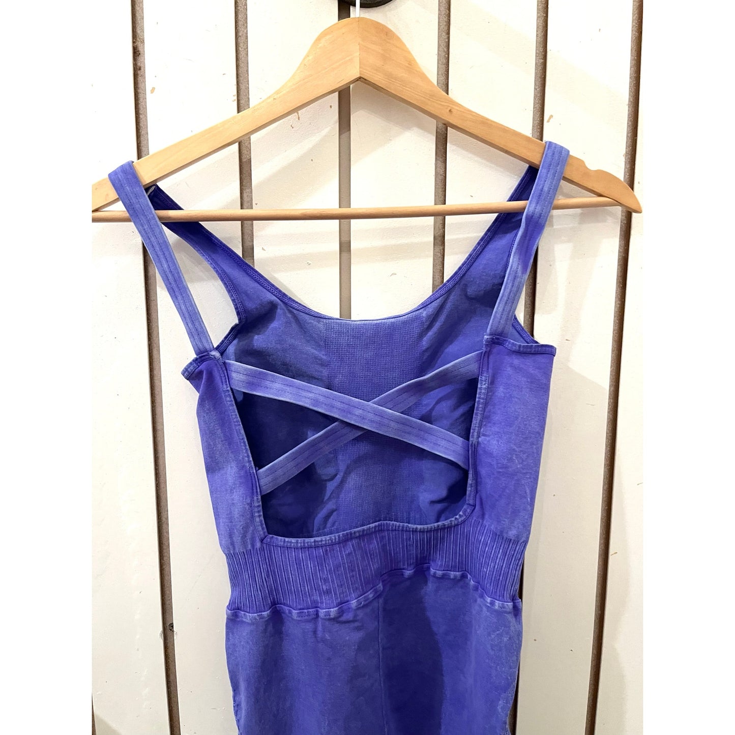 Free People Good Karma Jumpsuit in Lilac