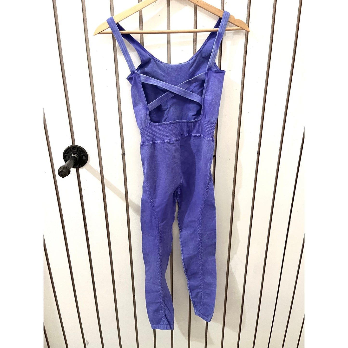 Free People Good Karma Jumpsuit in Lilac