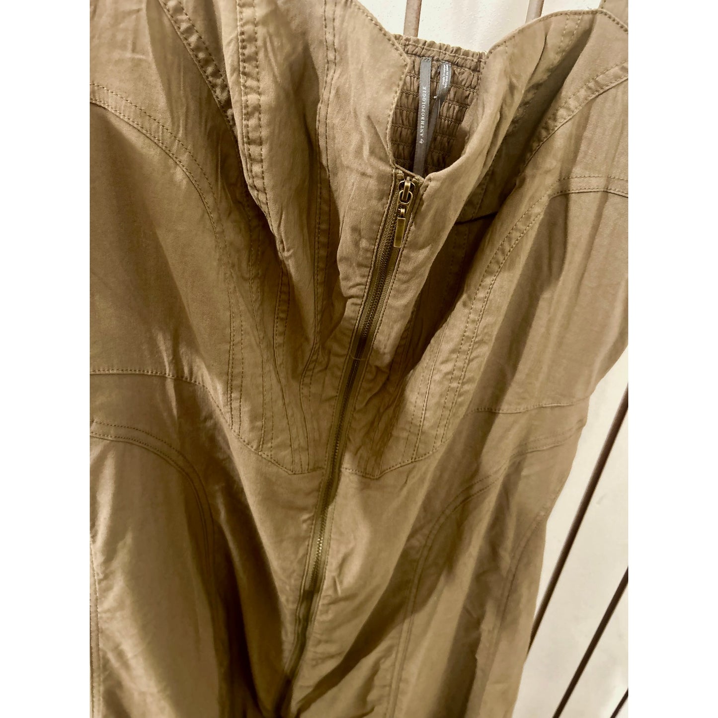 Anthropologie Zip-Front Corset Dress Size 2x