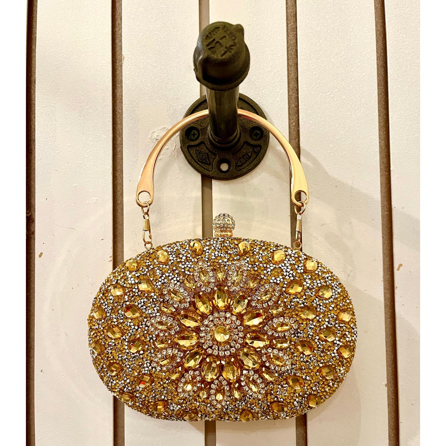 Ramla Evening Bag Gold
